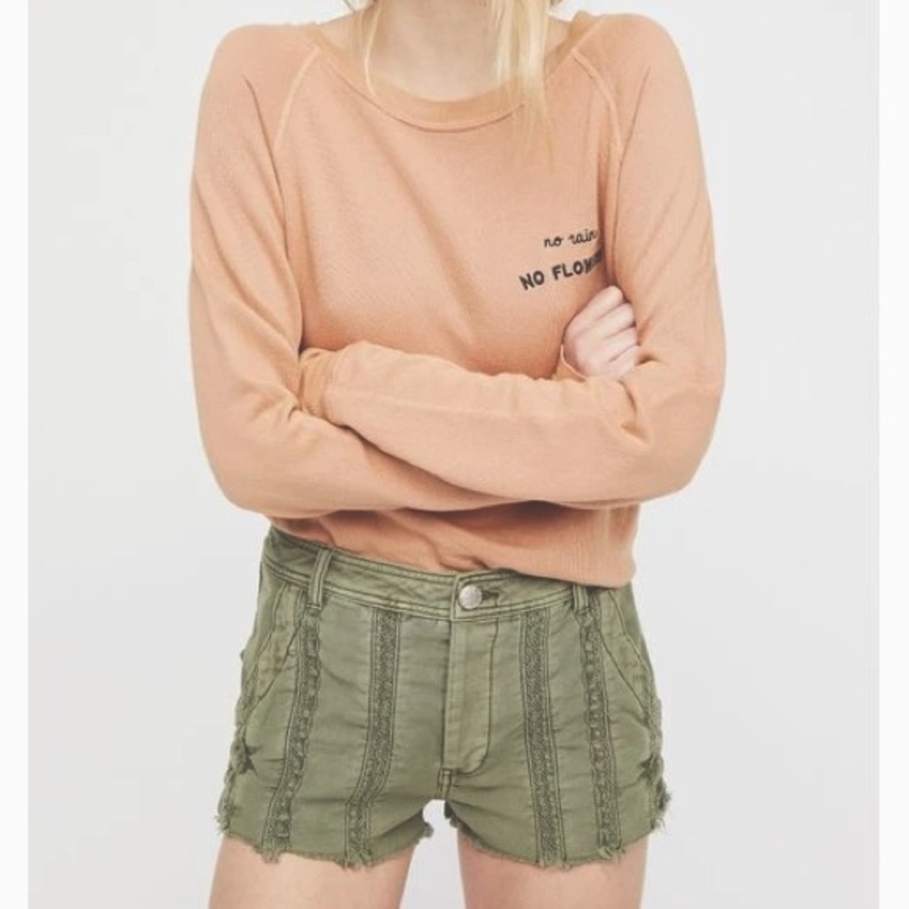 Free People Great Expectations Lacey Shorts